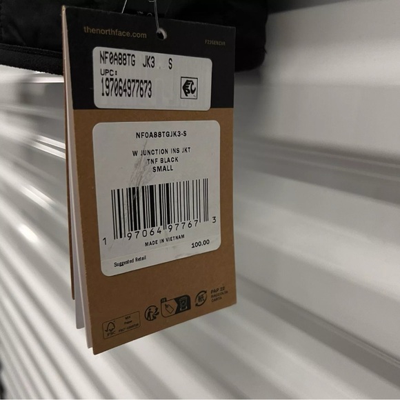 The North Face Women’s Junction Insulated Black Jacket - Picture 6 of 6